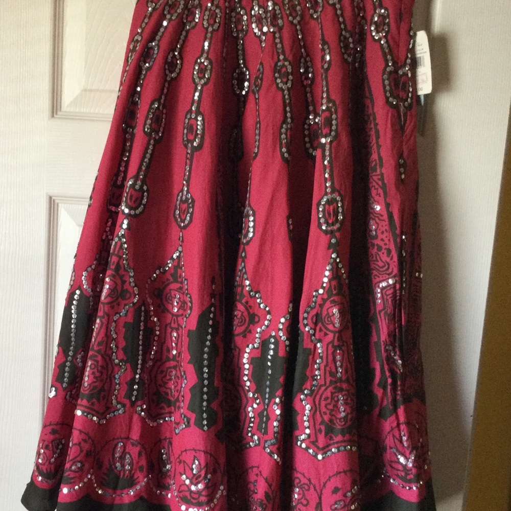 Beautiful sequence festive skirt by Fresh Twist.